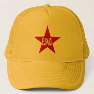 Camionero Gorra trucker yema de huevo EUSKADI ESTRELLA