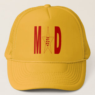Camionero Gorra trucker yema de huevo MADRID DEPORTE