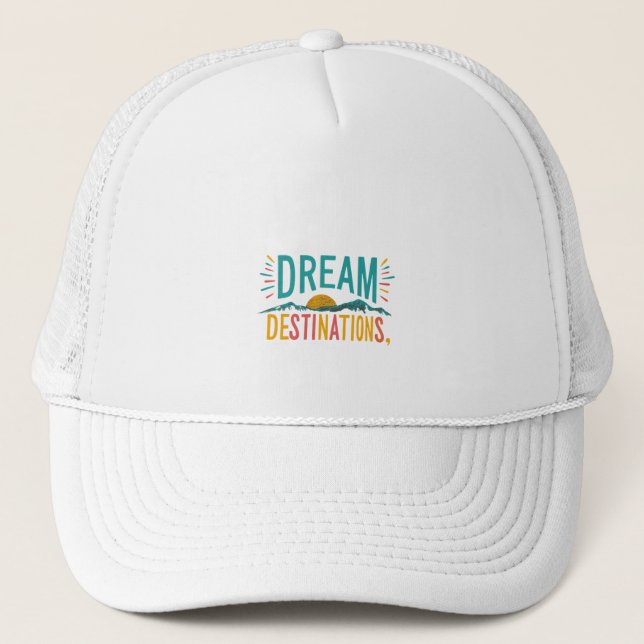 Camionero Gorra Tucker de Objetivos de Destino (Anverso)