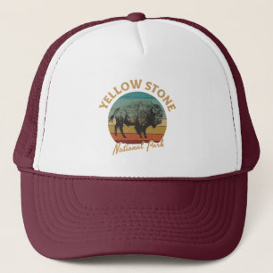 Camionero Gorra Tucker del Explorador de Yellowstone