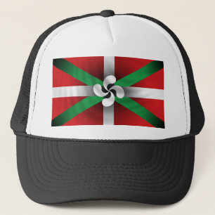 Camionero Gorra vasco de la bandera