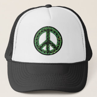 Camionero gorra verde de la paz