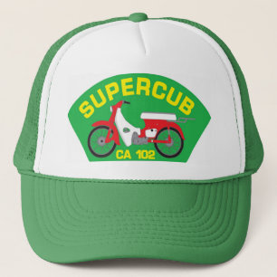 Camionero Gorra verde del remiendo de SuperCub