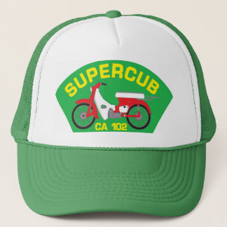 Camionero Gorra verde del remiendo de SuperCub