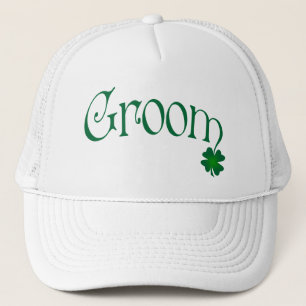Camionero Gorra verde esmeralda y verde de chispeo blanco