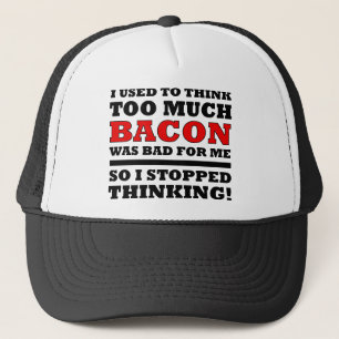 Camionero Gorrito Divertido de Demasiada Tocino Gorra de Cam