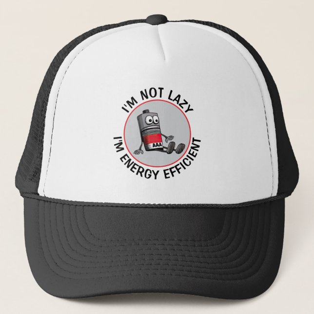 Camionero Gracioso Gorra de batería baja (Anverso)