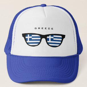 Camionero Grecia sombrea el gorra de encargo