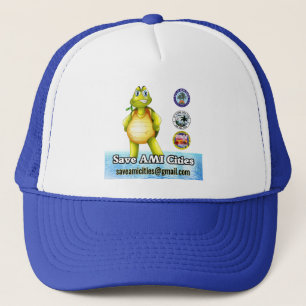 Camionero Guardar el Gorra del logotipo de tortugas de las c