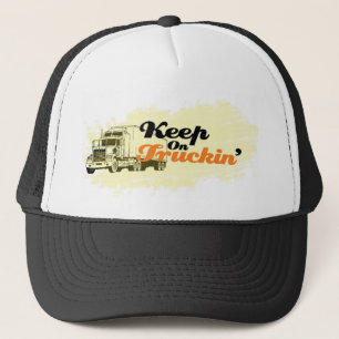 Camionero Guarde en el gorra de Truckin