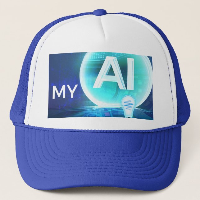 Camionero Guay Ai Gorra / Diseño de inteligencia artificial (Anverso)