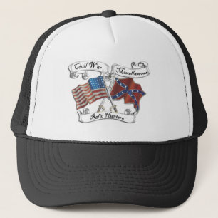 Camionero guerra civil y gorra diverso del logotipo de los
