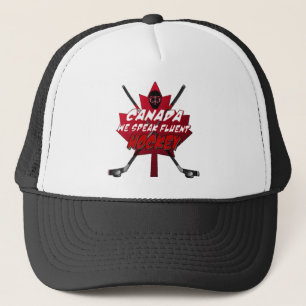 Camionero Hablamos con fluidez sobre el Gorra de humor de Ca