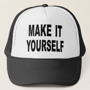 Camionero Hágale usted mismo la gorra de béisbol de encarg