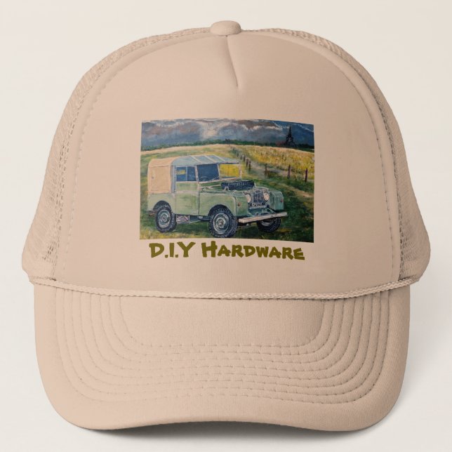 Camionero Hardware del HÁGALO USTED MISMO: Gorra de los (Anverso)
