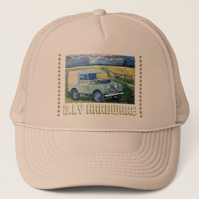 Camionero Hardware del HÁGALO USTED MISMO: Gorra de los (Anverso)