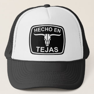 Camionero Hecho en el gorra de Tejas