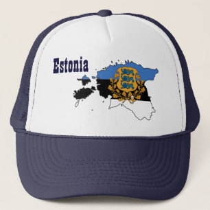 Camionero ¡Hermoso Gorra de Estonia!