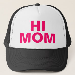 Camionero hola gorra de la mamá