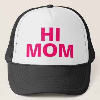 Camionero hola gorra de la mamá