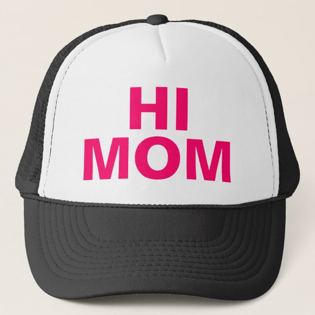 Camionero hola gorra de la mamá (Anverso)