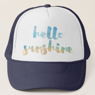 Camionero hola gorra de la sol