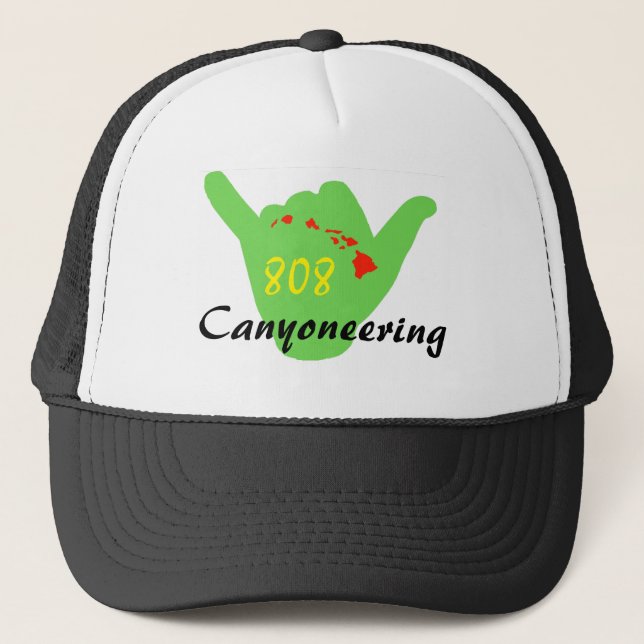 Camionero HOLA gorra de Rasta 5 Canyoneering (Anverso)