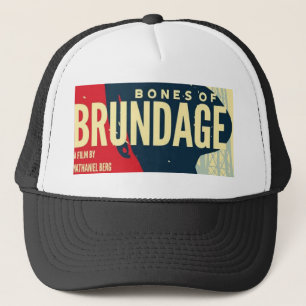Camionero Huesos del gorra del cartel de película de