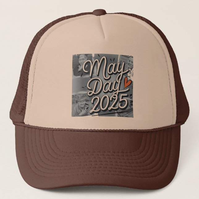 Camionero Ilustracion Día de Mayo 2025 Gorra (Anverso)