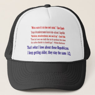 Camionero Índice de inteligencia republicano. Gorra