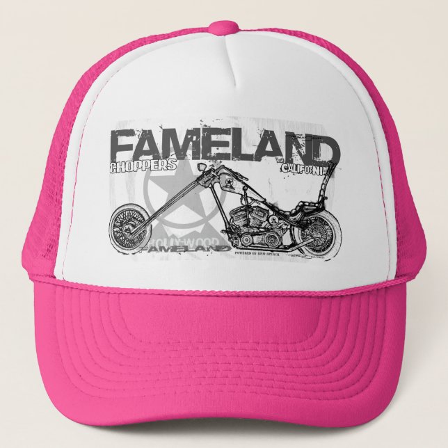 Camionero Interruptores Hollywood - gorra #1 de Fameland (Anverso)
