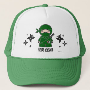 Camionero ¡Irlandés Ninja! Con el gorra de Shurikens