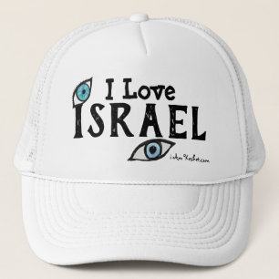 Camionero Israel Gorra de ojos malvados, Israel regalo Sombr