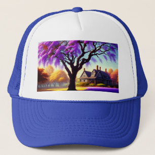Camionero Jacaranda Tree Farm House, Gorra de Camioneros