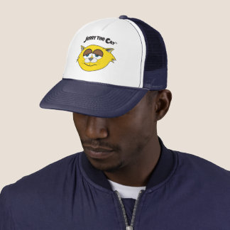 Camionero Jerry El Gorra Azul De La Marina De Gatos