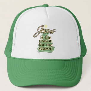 Camionero Jesús es la razón de la estación, gorra del