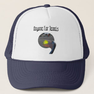 Camionero Jugador de Tenis Pelícano Divertido, Gorra de Cami