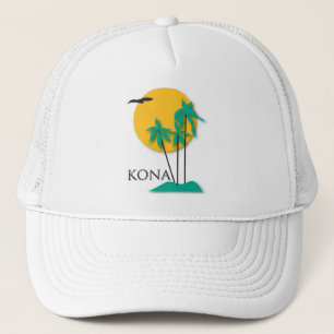 Camionero Kona, Gorra de Hawaii