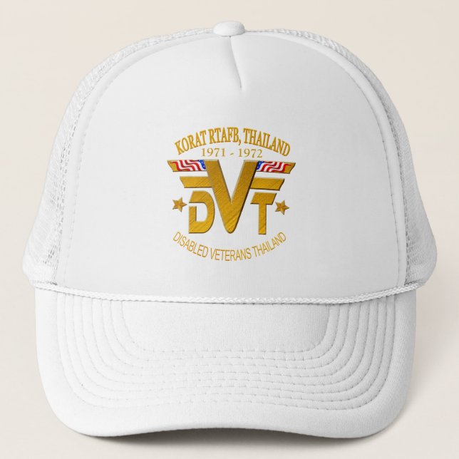 Camionero Korat RTAFB, gorra de béisbol de Tailandia (Anverso)
