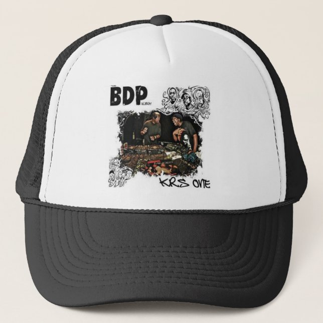 Camionero KRS-One gorra "del álbum de B.D.P" (Anverso)