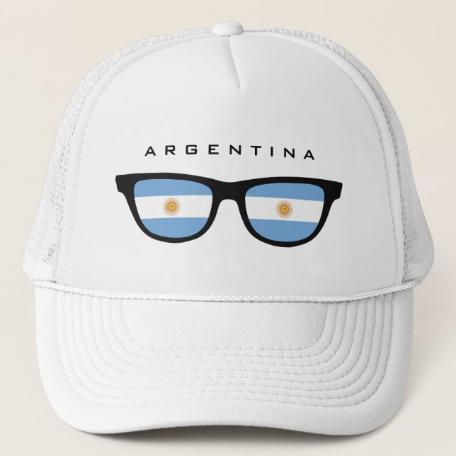 Camionero La Argentina sombrea el gorra de encargo (Anverso)