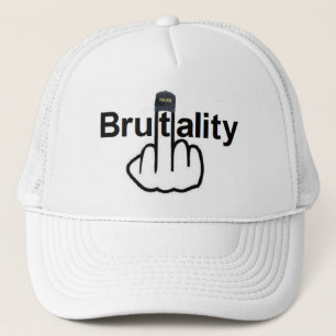 Camionero La brutalidad de la policía gorra