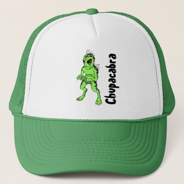 Camionero La gorra de béisbol de los hombres verdes de (Anverso)