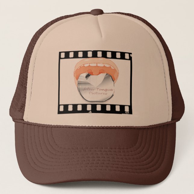 Camionero La lengua de plata representa el gorra oficial (Anverso)