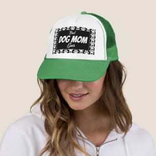 CAMIONERO LA MEJOR MAMÁ DE PERRO DEL MUNDO GORRA DE CAMIONER