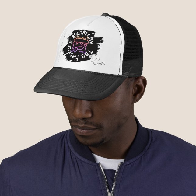 Camionero La Monarquía del Hacker - Caddie Doodle: Gorra de  (In situ)