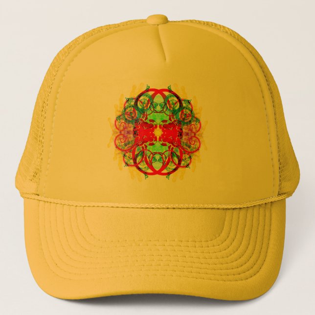 Camionero La sensación de Rasta Mellow el gorra (Anverso)