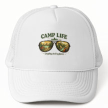 La vida de campamento se siente bien – Gorra de ca