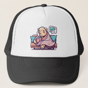 Camionero Lazy Camel Gorra Chill Vibes para días de baja b