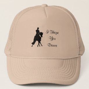 Camionero Le espero gorra del caballo del Dressage de la